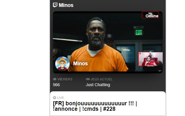 Twitch Alert: Minos from Chrome web store to be run with OffiDocs Chromium online Twitch Alert: Minos from Chrome web store to be run with OffiDocs Chromium online
