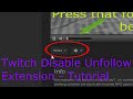 Twitch Disable Unfollow from Chrome web store to be run with OffiDocs Chromium online Twitch Disable Unfollow from Chrome web store to be run with OffiDocs Chromium online