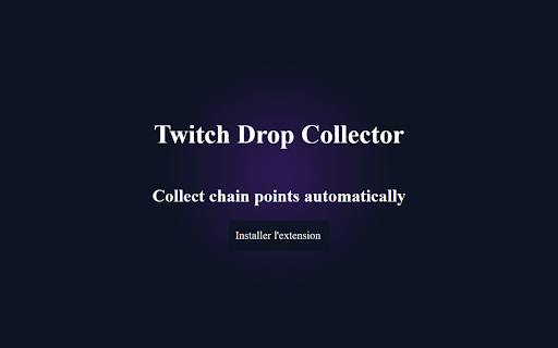 Twitch Drop Collector from Chrome web store to be run with OffiDocs Chromium online Twitch Drop Collector from Chrome web store to be run with OffiDocs Chromium online