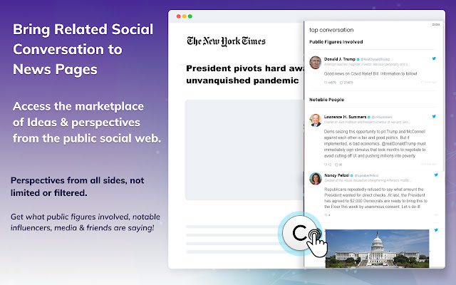 Twitter for News Sites: Bring Related Social from Chrome web store to be run with OffiDocs Chromium online Twitter for News Sites: Bring Related Social from Chrome web store to be run with OffiDocs Chromium online