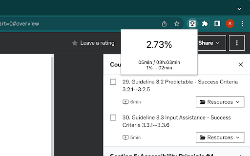 Udemy Course Progress from Chrome web store to be run with OffiDocs Chromium online Udemy Course Progress from Chrome web store to be run with OffiDocs Chromium online