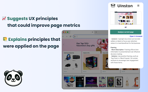 Uinston UX helper from Chrome web store to be run with OffiDocs Chromium online Uinston UX helper from Chrome web store to be run with OffiDocs Chromium online