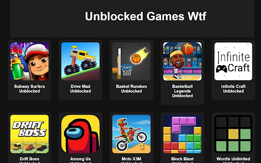 Unblocked Games Wtf from Chrome web store to be run with OffiDocs Chromium online Unblocked Games Wtf from Chrome web store to be run with OffiDocs Chromium online