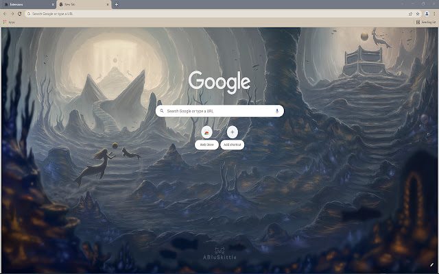 Underwater Ruins HD Theme from Chrome web store to be run with OffiDocs Chromium online Underwater Ruins HD Theme from Chrome web store to be run with OffiDocs Chromium online