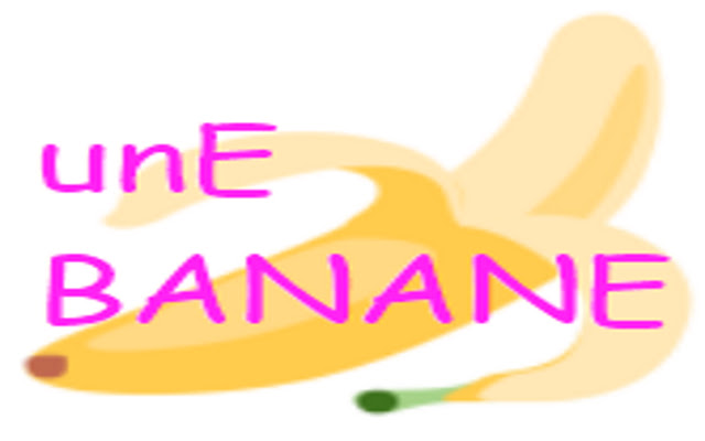 une banane from Chrome web store to be run with OffiDocs Chromium online une banane from Chrome web store to be run with OffiDocs Chromium online