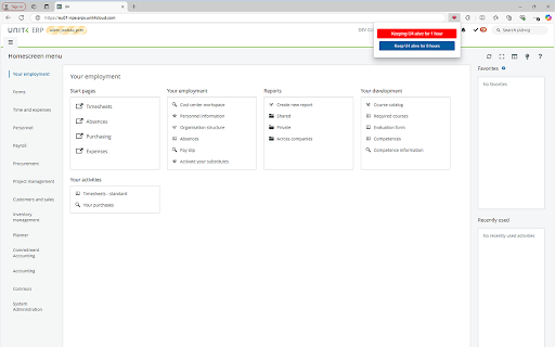 Unit4 StayAlive from Chrome web store to be run with OffiDocs Chromium online Unit4 StayAlive from Chrome web store to be run with OffiDocs Chromium online