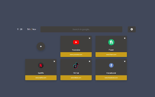 UNTP Ultimate New Tab Page from Chrome web store to be run with OffiDocs Chromium online UNTP Ultimate New Tab Page from Chrome web store to be run with OffiDocs Chromium online