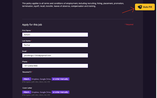Uplers Autofill Job from Chrome web store to be run with OffiDocs Chromium online Uplers Autofill Job from Chrome web store to be run with OffiDocs Chromium online