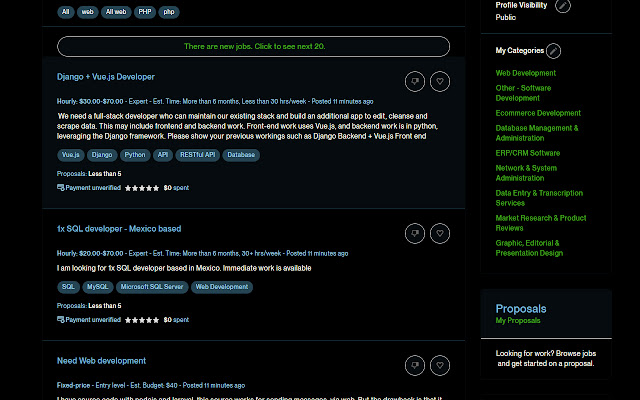 UPWORK DARK THEME from Chrome web store to be run with OffiDocs Chromium online UPWORK DARK THEME from Chrome web store to be run with OffiDocs Chromium online