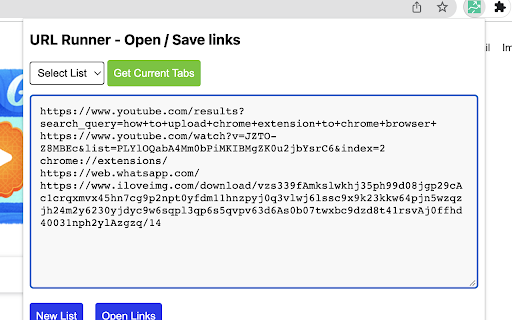 URL Runner from Chrome web store to be run with OffiDocs Chromium online URL Runner from Chrome web store to be run with OffiDocs Chromium online
