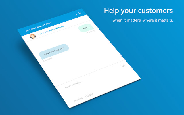 Userlike Live Chat from Chrome web store to be run with OffiDocs Chromium online Userlike Live Chat from Chrome web store to be run with OffiDocs Chromium online