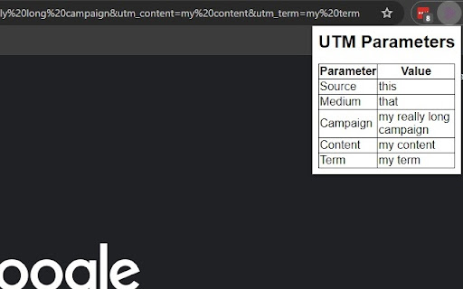 UTMreader from Chrome web store to be run with OffiDocs Chromium online UTMreader from Chrome web store to be run with OffiDocs Chromium online