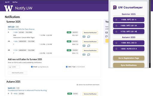 UW CourseKeeper from Chrome web store to be run with OffiDocs Chromium online UW CourseKeeper from Chrome web store to be run with OffiDocs Chromium online