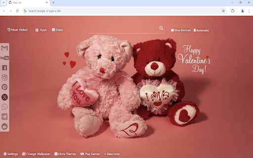 Valentines Day Wallpaper from Chrome web store to be run with OffiDocs Chromium online Valentines Day Wallpaper from Chrome web store to be run with OffiDocs Chromium online