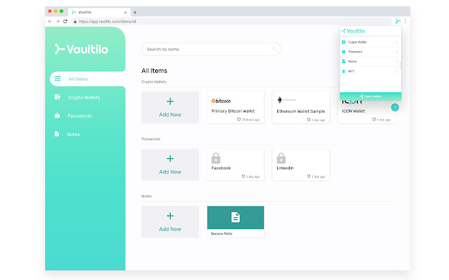 Vaultilo from Chrome web store to be run with OffiDocs Chromium online Vaultilo from Chrome web store to be run with OffiDocs Chromium online