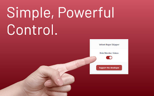 Velvet Rope Skipper from Chrome web store to be run with OffiDocs Chromium online Velvet Rope Skipper from Chrome web store to be run with OffiDocs Chromium online
