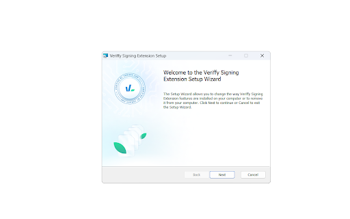 Veriffy Signing Extension from Chrome web store to be run with OffiDocs Chromium online Veriffy Signing Extension from Chrome web store to be run with OffiDocs Chromium online