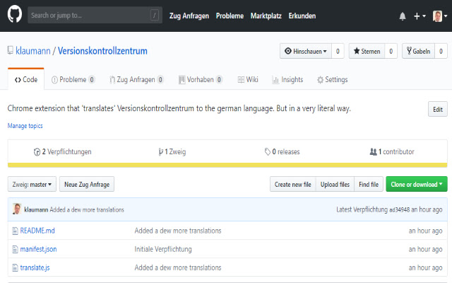Versionskontrollzentrum from Chrome web store to be run with OffiDocs Chromium online Versionskontrollzentrum from Chrome web store to be run with OffiDocs Chromium online
