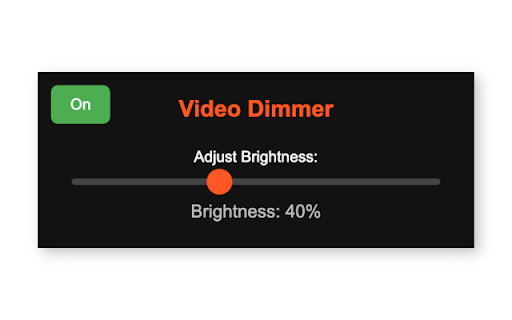 Video Dimmer from Chrome web store to be run with OffiDocs Chromium online Video Dimmer from Chrome web store to be run with OffiDocs Chromium online
