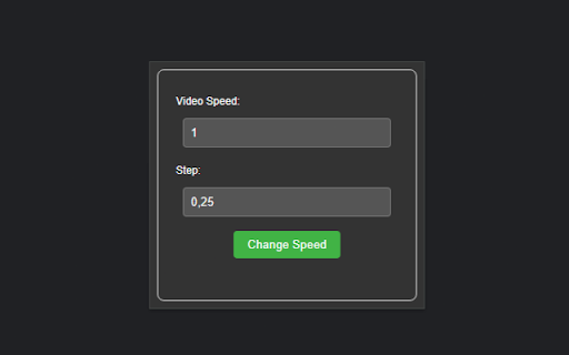 Video Playback Speed Controller from Chrome web store to be run with OffiDocs Chromium online Video Playback Speed Controller from Chrome web store to be run with OffiDocs Chromium online