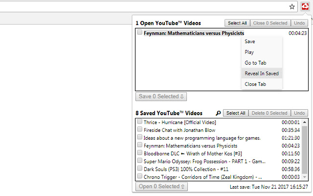 Video Recall for YouTube™ from Chrome web store to be run with OffiDocs Chromium online Video Recall for YouTube™ from Chrome web store to be run with OffiDocs Chromium online