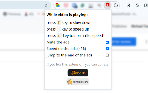 Video UX from Chrome web store to be run with OffiDocs Chromium online Video UX from Chrome web store to be run with OffiDocs Chromium online