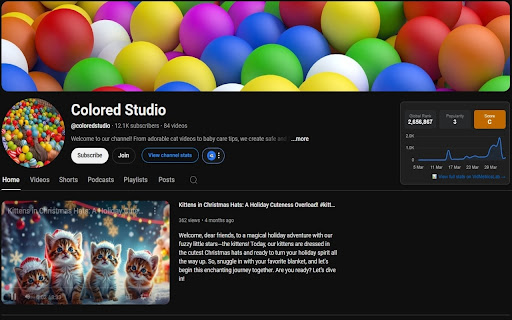 VidMetricsLab YouTube Channel Analyzer from Chrome web store to be run with OffiDocs Chromium online VidMetricsLab YouTube Channel Analyzer from Chrome web store to be run with OffiDocs Chromium online