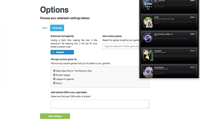 View Streams! from Chrome web store to be run with OffiDocs Chromium online View Streams! from Chrome web store to be run with OffiDocs Chromium online
