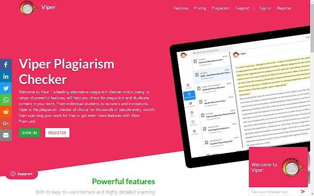 Viper Plagiarism Checker from Chrome web store to be run with OffiDocs Chromium online Viper Plagiarism Checker from Chrome web store to be run with OffiDocs Chromium online