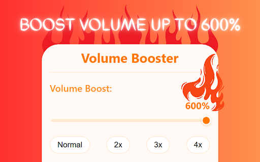 Volume Booster – MAXIMUM LOUDNESS, NO MERCY from Chrome web store to be run with OffiDocs Chromium online Volume Booster – MAXIMUM LOUDNESS, NO MERCY from Chrome web store to be run with OffiDocs Chromium online