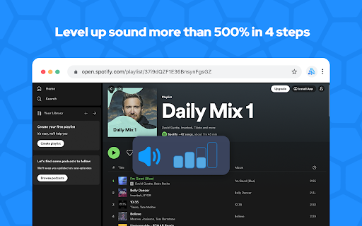 Volume Booster Sound Bass boost from Chrome web store to be run with OffiDocs Chromium online Volume Booster Sound Bass boost from Chrome web store to be run with OffiDocs Chromium online