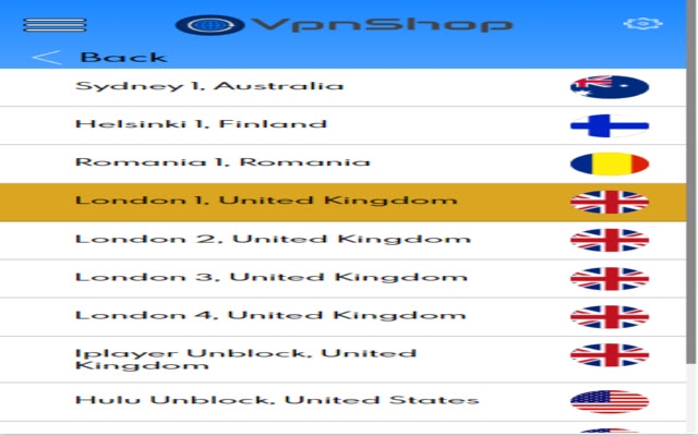 VpnShop from Chrome web store to be run with OffiDocs Chromium online VpnShop from Chrome web store to be run with OffiDocs Chromium online