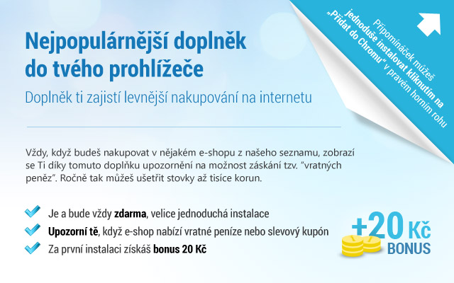 VratnePenize.cz Připomínáček from Chrome web store to be run with OffiDocs Chromium online VratnePenize.cz Připomínáček from Chrome web store to be run with OffiDocs Chromium online