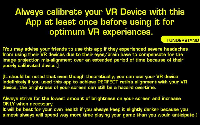 VR Device Calibration Tool from Chrome web store to be run with OffiDocs Chromium online VR Device Calibration Tool from Chrome web store to be run with OffiDocs Chromium online