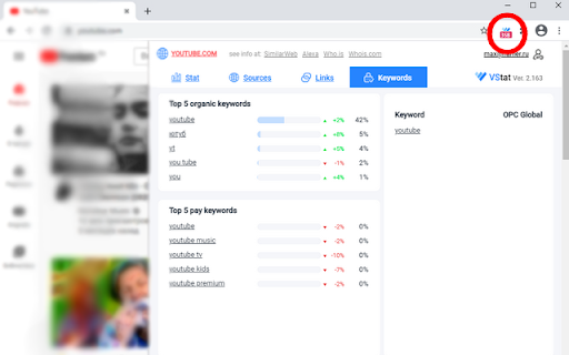VStat 3 visit statistics website traffic from Chrome web store to be run with OffiDocs Chromium online VStat 3 visit statistics website traffic from Chrome web store to be run with OffiDocs Chromium online