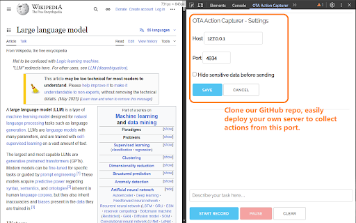 WAP Browser Action Capturer from Chrome web store to be run with OffiDocs Chromium online WAP Browser Action Capturer from Chrome web store to be run with OffiDocs Chromium online