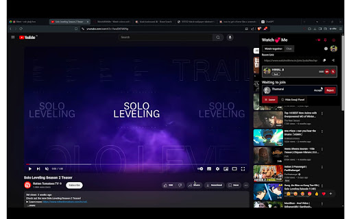 Watch With Me from Chrome web store to be run with OffiDocs Chromium online Watch With Me from Chrome web store to be run with OffiDocs Chromium online