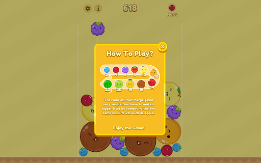 Watermelon Game™: Merge, Stack Grow Big! from Chrome web store to be run with OffiDocs Chromium online Watermelon Game™: Merge, Stack Grow Big! from Chrome web store to be run with OffiDocs Chromium online