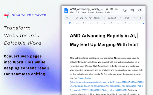 Web2PDF HTML to PDF Converter from Chrome web store to be run with OffiDocs Chromium online Web2PDF HTML to PDF Converter from Chrome web store to be run with OffiDocs Chromium online
