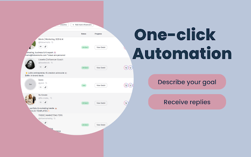 WebAgent: AI Workforce for Influencer Marketing from Chrome web store to be run with OffiDocs Chromium online WebAgent: AI Workforce for Influencer Marketing from Chrome web store to be run with OffiDocs Chromium online