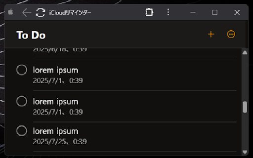 webAppleReminders from Chrome web store to be run with OffiDocs Chromium online webAppleReminders from Chrome web store to be run with OffiDocs Chromium online