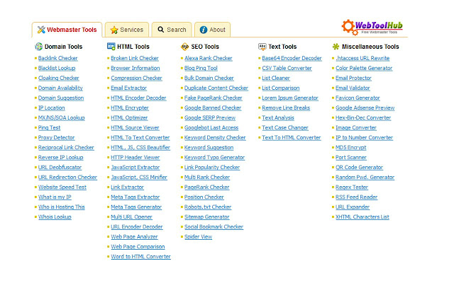 WebToolHub from Chrome web store to be run with OffiDocs Chromium online WebToolHub from Chrome web store to be run with OffiDocs Chromium online