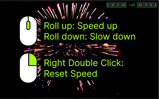 Web Video Speed Controller from Chrome web store to be run with OffiDocs Chromium online Web Video Speed Controller from Chrome web store to be run with OffiDocs Chromium online
