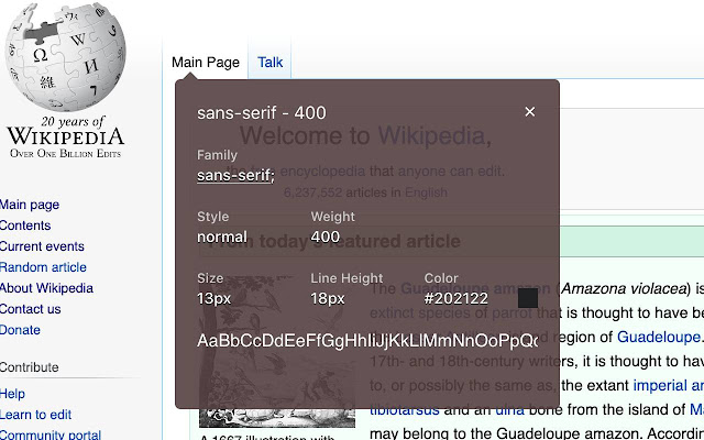 WhatFont What html font from Chrome web store to be run with OffiDocs Chromium online WhatFont What html font from Chrome web store to be run with OffiDocs Chromium online