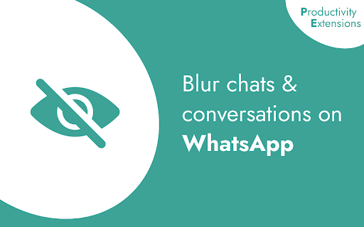 Whatsapp Blur Chats Conversation by Productivity Extensions from Chrome web store to be run with OffiDocs Chromium online Whatsapp Blur Chats Conversation by Productivity Extensions from Chrome web store to be run with OffiDocs Chromium online
