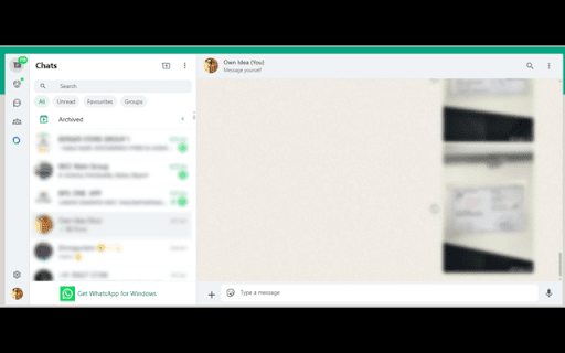 WhatsApp Text Blur from Chrome web store to be run with OffiDocs Chromium online WhatsApp Text Blur from Chrome web store to be run with OffiDocs Chromium online