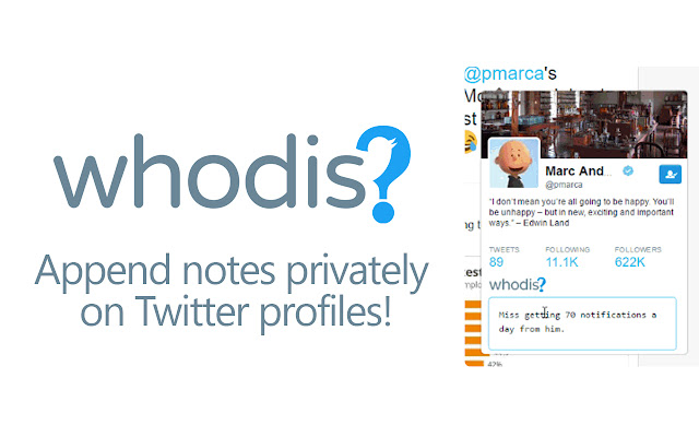 Whodis (Alpha) from Chrome web store to be run with OffiDocs Chromium online Whodis (Alpha) from Chrome web store to be run with OffiDocs Chromium online