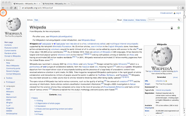 WikiSimplia collapse Wikipedias menu from Chrome web store to be run with OffiDocs Chromium online WikiSimplia collapse Wikipedias menu from Chrome web store to be run with OffiDocs Chromium online