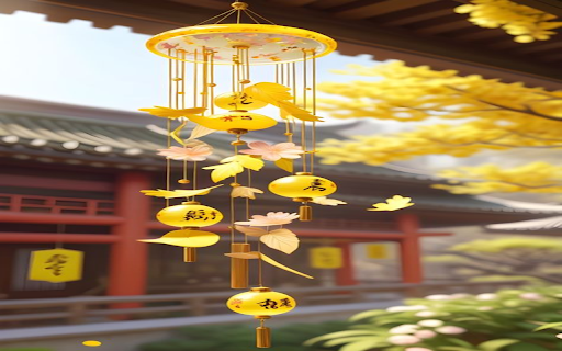 Wind chimes wallpaper from Chrome web store to be run with OffiDocs Chromium online Wind chimes wallpaper from Chrome web store to be run with OffiDocs Chromium online