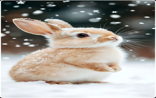 Winter bunny wallpaper from Chrome web store to be run with OffiDocs Chromium online Winter bunny wallpaper from Chrome web store to be run with OffiDocs Chromium online